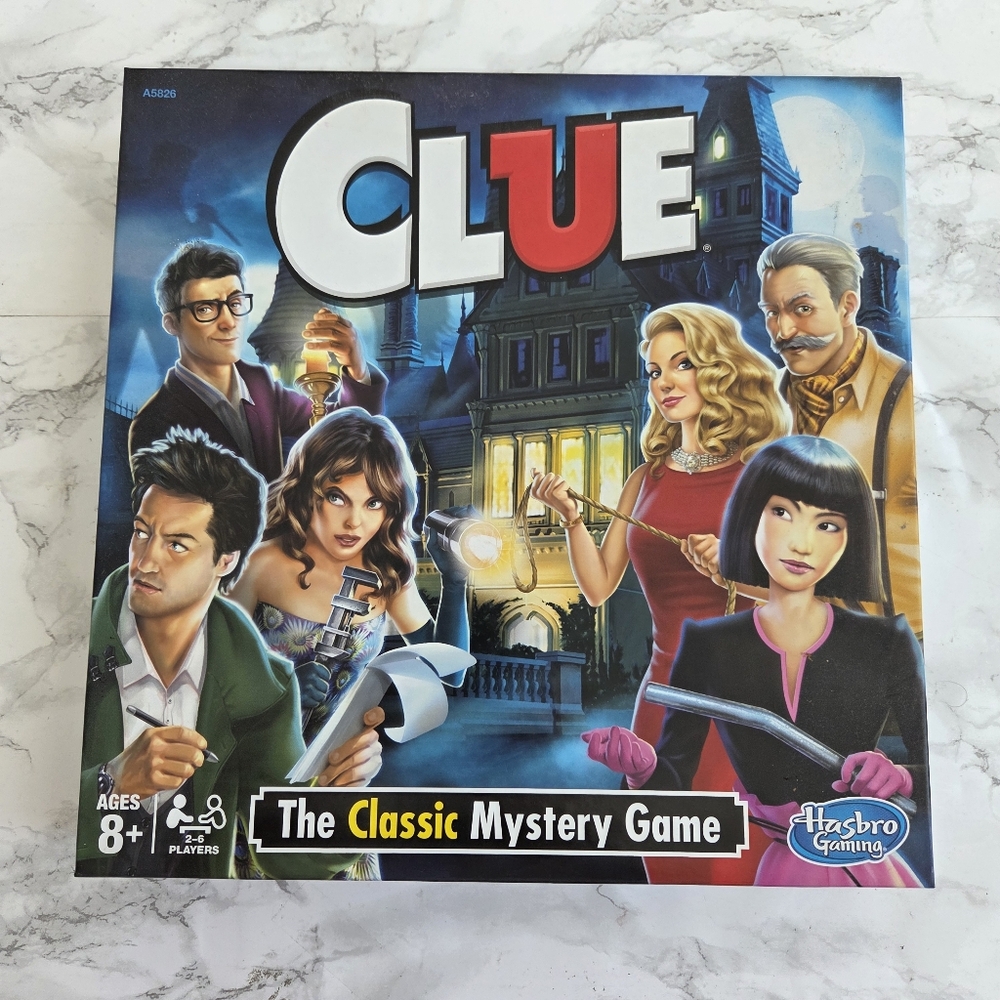 Hasbro Gaming Clue® Board Game - Picture 2 of 4
